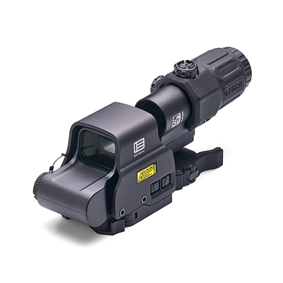 Комплект, голографический прицел и увеличитель EOTech HHS ll (EXPS2-2 + G33.STS) (круг с 2 точками)