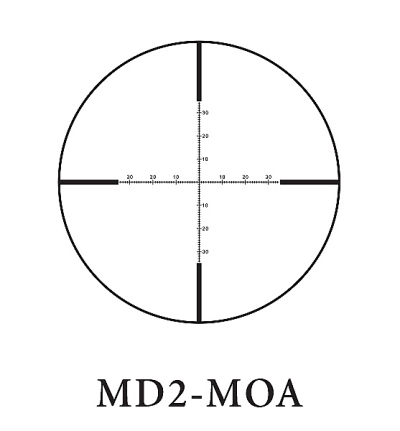 Оптический прицел EOTech Vudu 3.5-18x50 FFP MD2 MOA